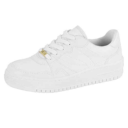 Tênis Vizzano Feminino Casual Pelica Branco 1389.101.7286.16072 37