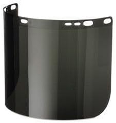 Faceshield Visor, Polycarb, 5IR, 8x15-1/2in