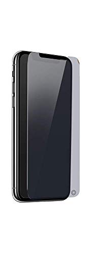 Forceglass Tempered Glass Screen Protector with Installation Kit for iPhone XS Max Smoke, smoky glass