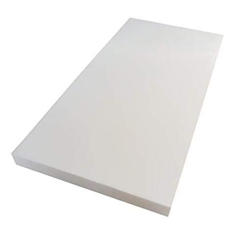 Schaumstoff Schaumstoffplatte Matratze 120cm x 200cm RG 25/44 Höhe 1 cm Cover