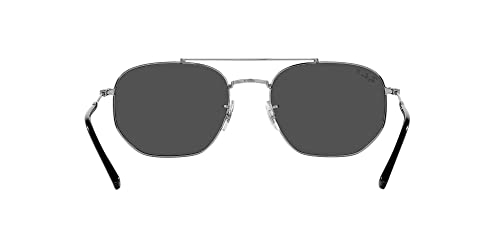 Image of Ray-Ban Unisex Sunglasses Gold Frame, Brown Lenses, 54MM