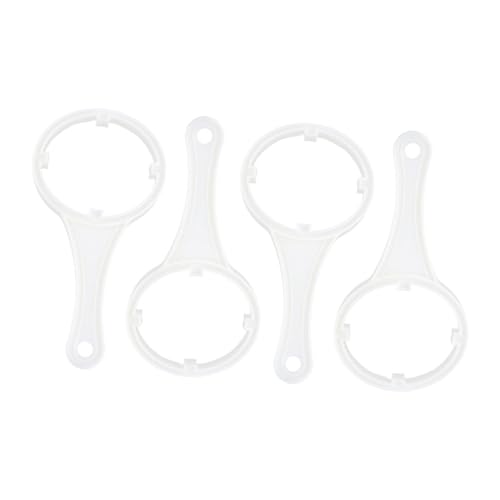 Gadpiparty 4 piezas Llave para Filtro de Agua Llave para Carcasa de Filtro Doméstico Herramienta Ligera y Duradera para Purificadores de Agua