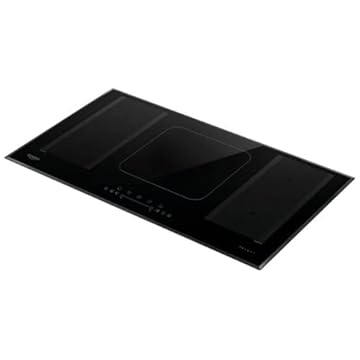 Cooktop de Indução 5 Bocas Dako Select 220v Preto Com Zonas Flexíveis