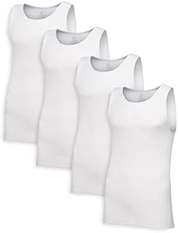 Fruit of The Loom Mens Tag-Free Cotton Undershirts