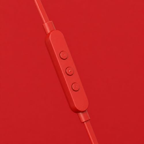 Image of Type C Wired Earphones for JBL Tun 310 C | High Fidelity Sound, Deep Bass, HD Calling Mic, Comfortable Fit, Strong Cable Compatible with All Type C Devices (RedRed)