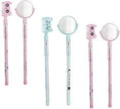 Youth Enterprises Pack of 6 Designer Comb Mirror Unicorn Pencil/dice on top Bullet Pencils Lead Nib Push Pencils Non Sharpening Puzzle Push Pencil |Fancy Pencils for School Stationery Birthday Return, Kanjak,Tution,Homework Gifts for Kids of All Age  (B0BPYXXK71) Amazon Price History, Amazon Price Tracker