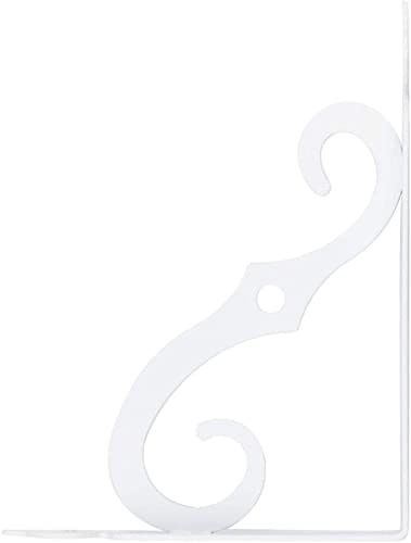 Support mural étagère triangle blanc 185x140mm lot de 4 - 7