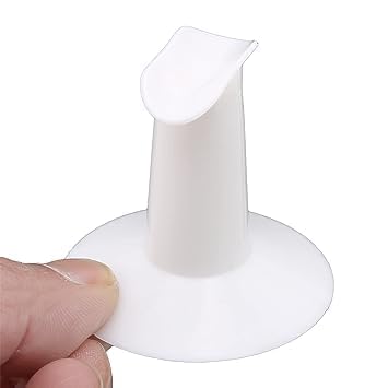 Ymhapp White Plastic Finger Stand Support Rest Nail Art Design Painting Salon DIY Finger Practical Holder for Nail Art Nail Art Accessories Hand Rests - Image 4