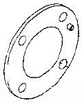 Ridgid 94022 Support, Pivot Rod Rear
