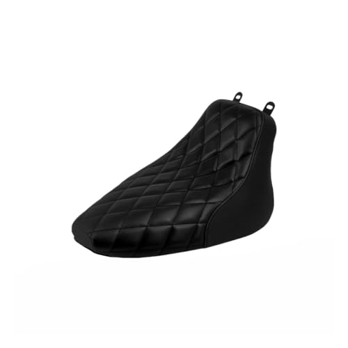 Asiento delantero individual negro de bajo perfil para Softail Heritage FLSTC y Deluxe FLSTN