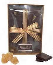 80% Dark Chocolate Gift bar with Ginger - Present Ideas, Birthday, Thank You, Good Luck, Lockdown Cheer Up Gift. Vegan / Vegetarian Suitable