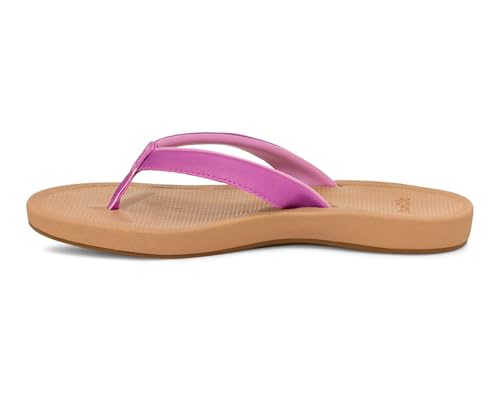 Image of Sanuk Womens Cosmic Shores | Water Resistant Flip Flops for Women | EVA Footbed With Arch Support | Women's Beach Sandals
