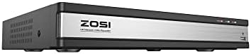 Zosi 4 ZOSI NVR PoE 16CH con Disco Duro 4TB CCTV Grabador de Vídeo para ...