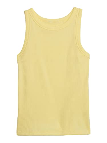 GAP Girls High Neck Tank Yellow Iris L