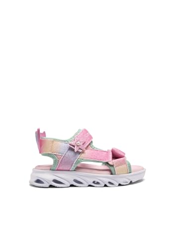 Conguitos - Sandalias Ligeras Rainbow Star de Niña para Niña (Multicolor/Talla 27)