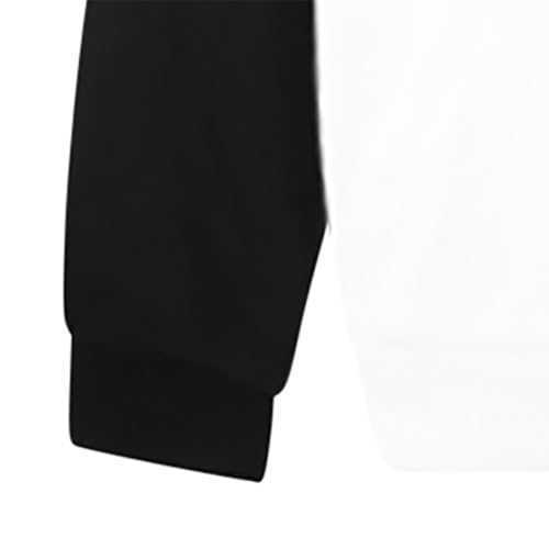 Men's Fashion Hoodies Teen Boys Preppy Patchwork Color Block Hooded Pullover Baggy Fall Long Sleeve Hoodie Outerwear3