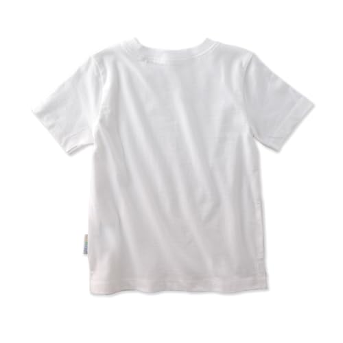 Image of Butterblu Taylor 5-Pack Short Sleeve T-Shirts 100% Organic Cotton | GOTS Certified Organic Cotton for Baby, Toddler Girls, Boys, Unisex, Made to Match Layering Solid Colors