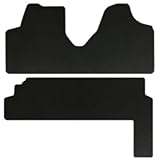 Tapis de sol en velours pour Citroën Jumpy II année de construction 2007-2016 5 personnes Ajustement neuf STD