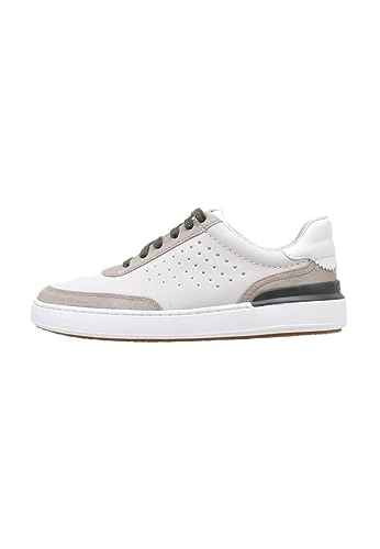 Image of Clarks Men's Off White Combi Casual Lace up (26165629)