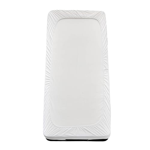 Image of Kingnex Waterproof Mattress Protector Twin Size Bamboo Cotton Hypoallergenic Breathable Mattress Pad Cover