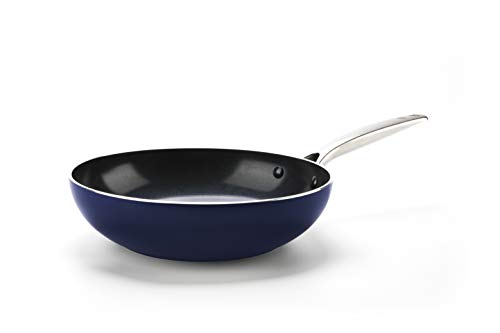 Blue Diamond CC002393-001 Wok Antiadhésif Aluminium 28 cm