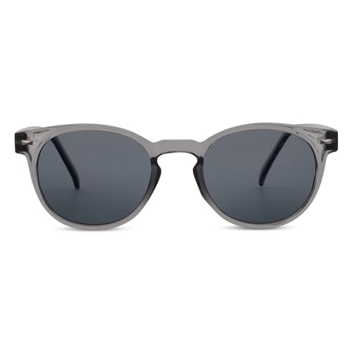 Peepers by PeeperSpecs Boho Bifocal Sun - Charcoal +3.00
