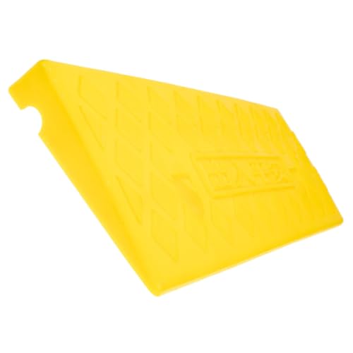 Rampas rampas para vehículos y sillas de ruedas de caucho amarillo miniatura 1