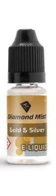 Bulk Buy DIAMOND MIST 10ml Gold&Silver E-Liquid Box of 10