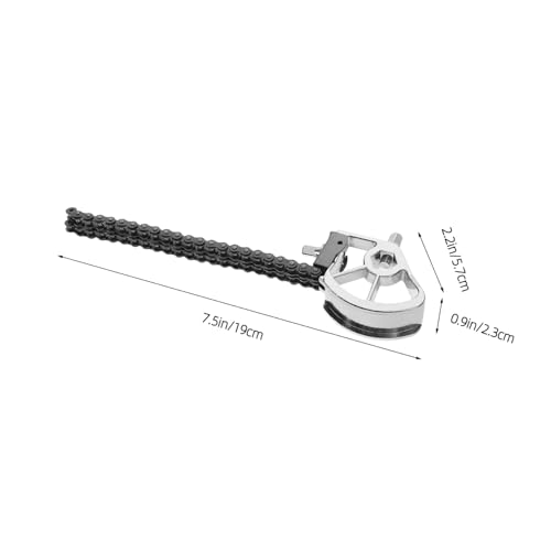 Pedal Doble de Bombo Cadena para Batería Jazz Ajustable miniatura 2