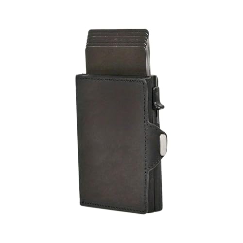 Porte feuille pour homme compact avec compartiment cartes fonctionnel et robuste