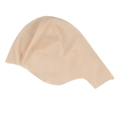 TENGEE Bald Cap, Latex Bald Cap, Bald Cap, Bald Wig, Made of Latex Material, Suitable for Party Performance, Cosplay (Skin Colour)