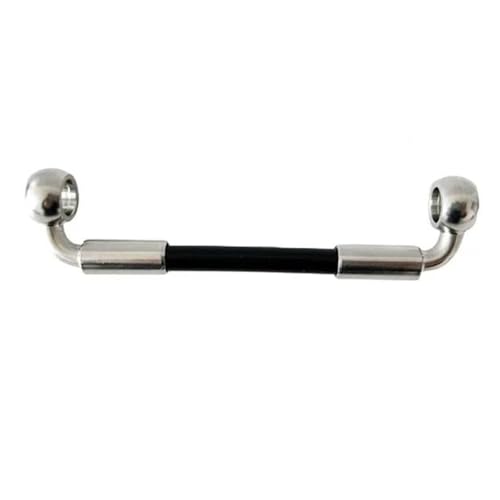 Durites de frein tressées 450cm avec raccord coudé 90° pour moto tout-terrain