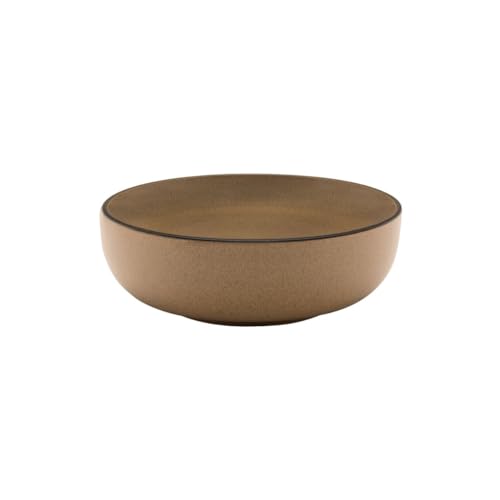 Aparelho De Jantar E Lanche 16 Peças Oxford Flat Ocre