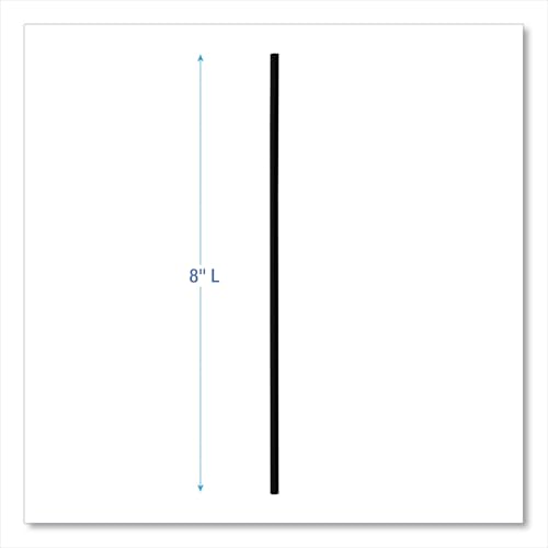 Pitillos Boardwalk Cocktail 8" Negro Pack 5,000 miniatura 7