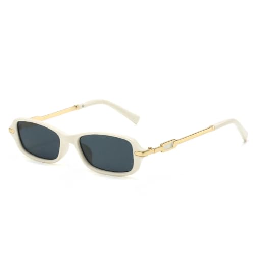 Lunettes de soleil rétro pour hommes aux petites dimensions et verres de protection UV400