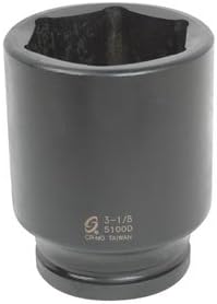 SUU5100D 1" Dr Deep Impact Socket, 3-1/8"