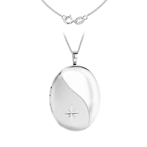 Preisvergleich Produktbild Tuscany Silver Damen-Kette 925 Sterling Silver Silber Diamant