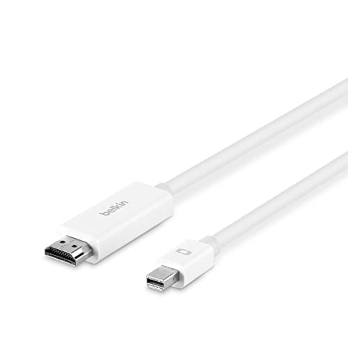 Belkin 4K Mini Dp To Hdmi Cable For Macbook Air/Pro, Surface Pro/Dock, Monitor, Projector, More #TOP1