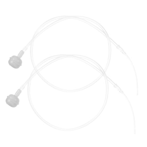 FUNOMOCYA 2 Stück Teiliges Ersatzschlauch Beschwertem Strohhalm für Stillflaschenschlauch Rückflussgesichert Wiederverwendbar Fördert Natürliche Ernährung und Erleichtert Flaschenumstellung