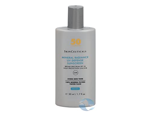 SkinCeuticals Protect Mineral Radiance - Protector contra los rayos UV, FPS 50, 50 ml