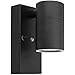 Dusk Till Dawn Sensor BLACK Outdoor Single Wall Light Stainless Steel ZLC089B | UK - View #6
