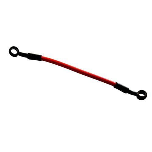 Manguera de aceite hidráulico de acero inoxidable con racores de 10mm para moto