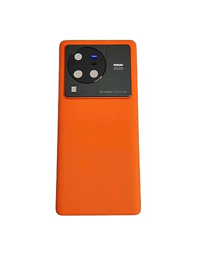 Carcasa trasera para vivo X80 Pro con lente original de repuesto negra de SHOWGOOD para V2185A 2