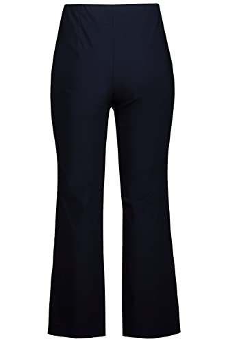 Ulla Popken Bengalinhose Pantaloni, Marine, 45W / 34L Donna - 4
