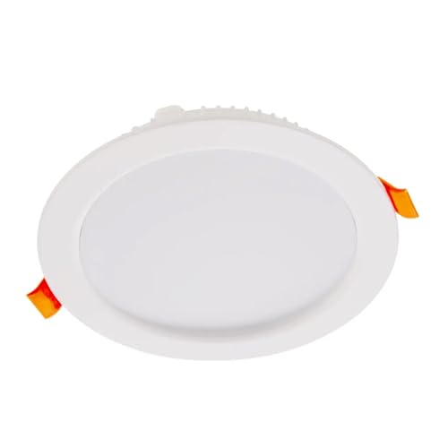 Image of Levin LED Downlight Ceiling 18W Ultra Slim Recessed Ceiling Lights – Pack of 1 | Warm White 3000K | Non-Dimmable Spot Lights | Round Panel Lights for Bathroom & Kitchen | Energy Class F