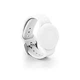NQEUEPN Kids Wristband for Airtag, Waterproof Silicone Bracelet for kids Adjustable Soft Watch Band for airtag for Toddler Child GPS Tracking Tagging (white)