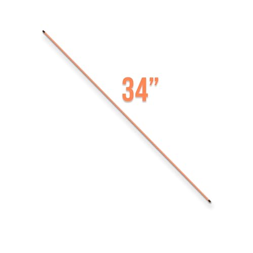 Elevate & Co Golf Alignment Sticks, 34” Training Aid Accessory help's Visualize and Align Your Golf Shot Stroke, Full Super Swing Trainer, Posture Corrector