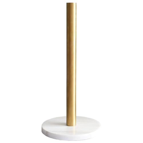 PuTwo Paper Towel Holder Countertop Stand-up Toilet Paper Roll Holder Kitchen Roll Holder Kitchen Towel Holder Vertical Paper Towel Stand, Toilet Paper Holder Stand Tower Holders for Bathrooms Kitchen