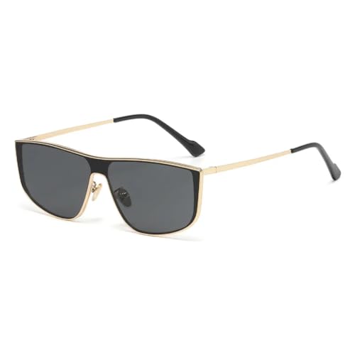 Lunettes de soleil surdimensionnées en métal pour stopper l'éblouissement et les UV