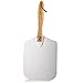 SPLENDR Metal Pizza Peel with Foldable Wood Handle 12 x 14 Inch Aluminum Pizza Paddle, Pizza Oven Spatula, Pizza Peel 12 Inch, Pizza Spatula Paddle